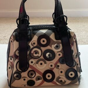 Burberry Vintage supernova mini bowling bag.